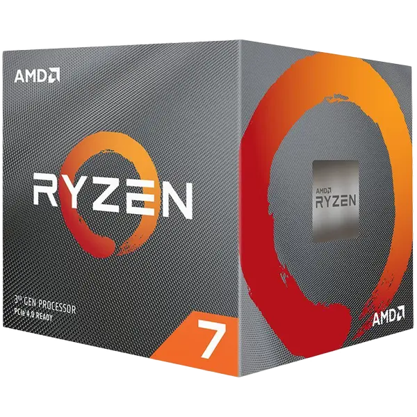 AMD CPU Desktop Ryzen 7 8C/16T 5700X осемядрен (3.4/4.6GHz, 32MB cache, AM4) BOX, без охлаждане, 100-100000926WOF