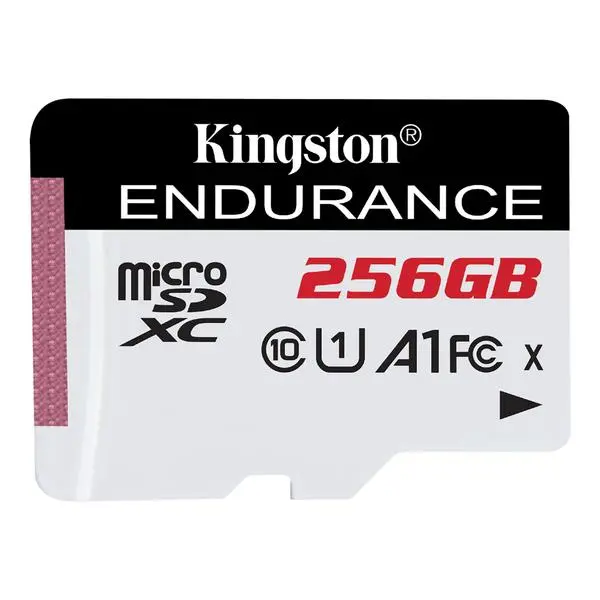 Kingston 256GB Endurance microSDXC, C10, A1, UHS-I, KIN-SDCE-256GB