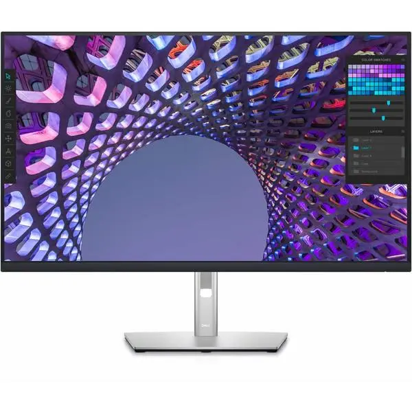 Монитор Dell P3223QE (210-BEQZ), 31.5"(80.01 cm) IPS панел, 4K UHD, 5ms, 350cd/m2, DisplayPort, HDMI, USB Hub, LAN