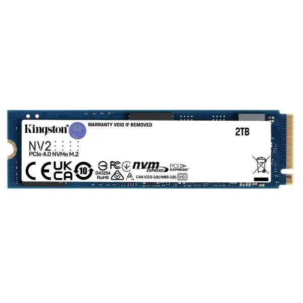 SSD KINGSTON NV2 M.2-2280 PCIe 4.0 NVMe 2000GB - SNV2S/2000G