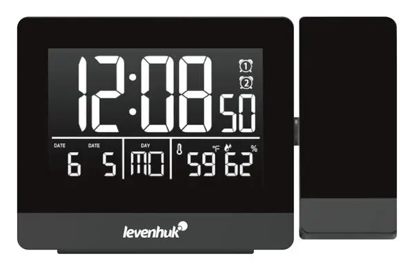 Термометър с проектор и часовник Levenhuk Wezzer BASE L70