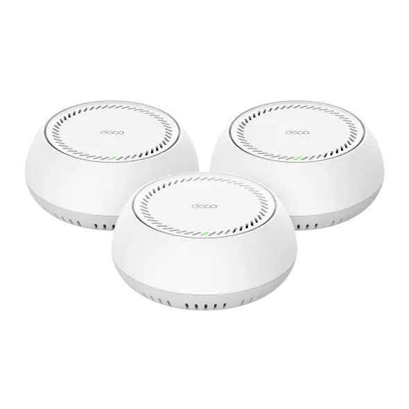 Цялостна домашна Mesh WiFi 7 система с PoE TP-Link Deco BE65-PoE(3-pack) BE9300 (v)