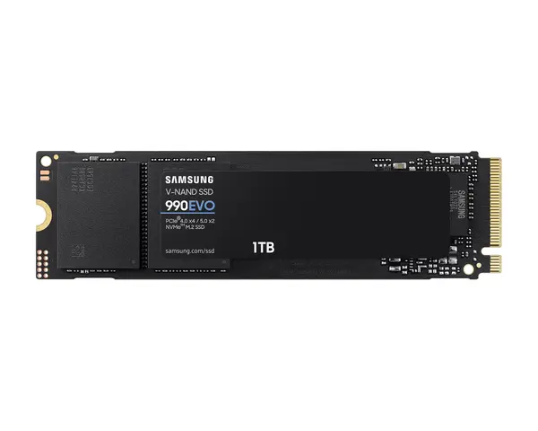 SSD SAMSUNG 990 EVO, 1TB, M.2 Type 2280, PCIe 4.0 x4, NVMe MZ-V9E1T0BW - MZ-V9E1T0BW