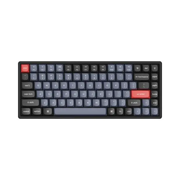 Геймърска механична клавиатура Keychron K2 Pro Hot-Swappable Keychron K Pro Mechanical Blue Switch, RGB Backlight Aluminium Frame - KEYCHRON-KEY-K2P-J2