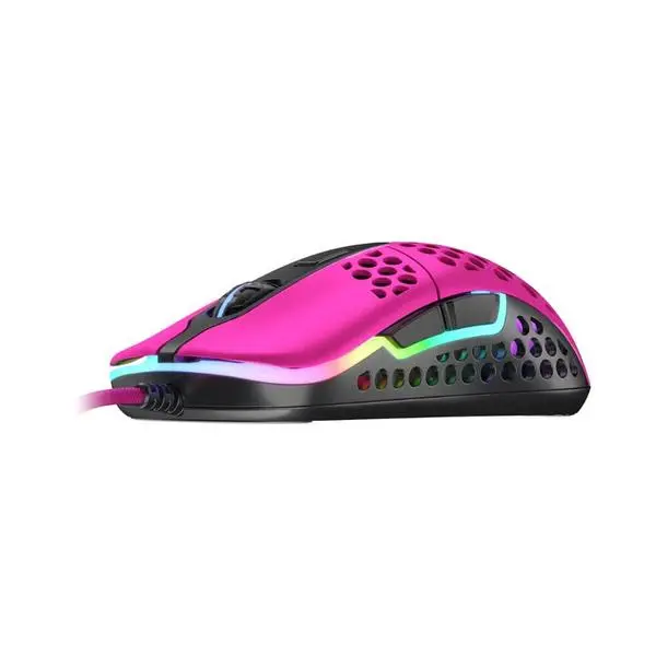 Геймърска мишка Xtrfy M42 Pink, RGB, Розов - XTRFY-MOUSE-1305