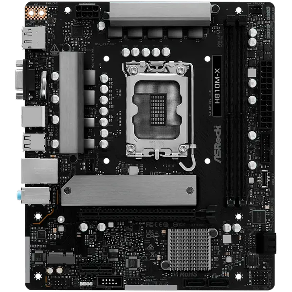 ASROCK H810M-X mATX LGA1851 DDR5 - H810M-X