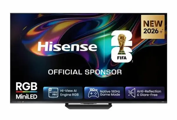 Hisense 55" UR8S, 4K Ultra HD 3840x2160, RGB Mini Led , DLED, Quantum Dot, 180Hz, IPS, HDR 10+, HLG, Dolby Vision IQ - 55UR8S