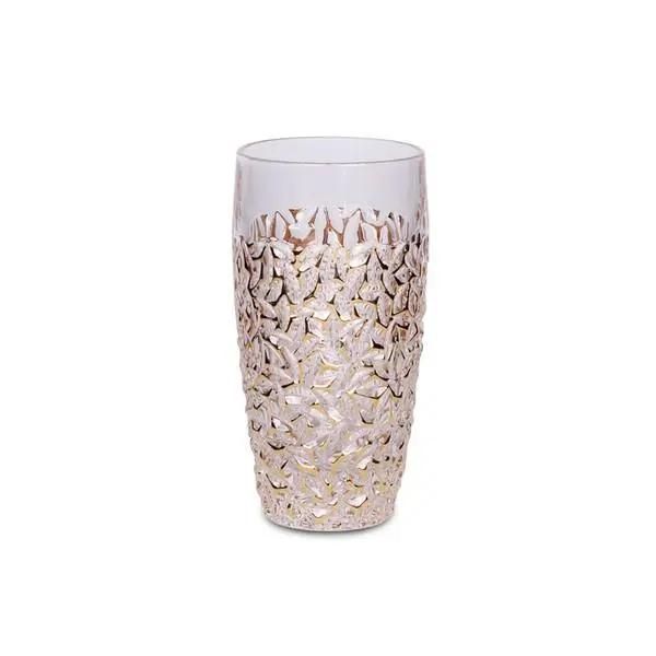 Чаша за вода Bohemia 1845 Nicolette Golden Marble 430ml, 6 броя - 1001321