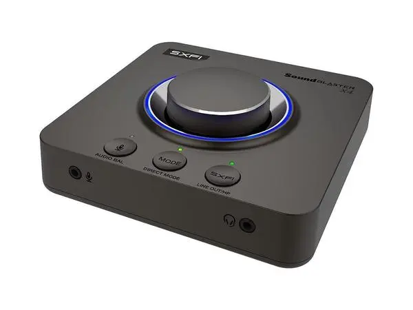 Външна звукова карта Creative Sound Blaster X4, USB-C, DAC, Super X-FI, TOSLINK - CREAT-SND-X4