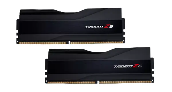 G.SKILL Trident Z5 Black 32GB (2x16GB) DDR5 6400MHz CL32 F5-6400J3239G16GX2-TZ5K 1.40V, Intel XMP -  F5-6400J3239G16GX2-TZ5K