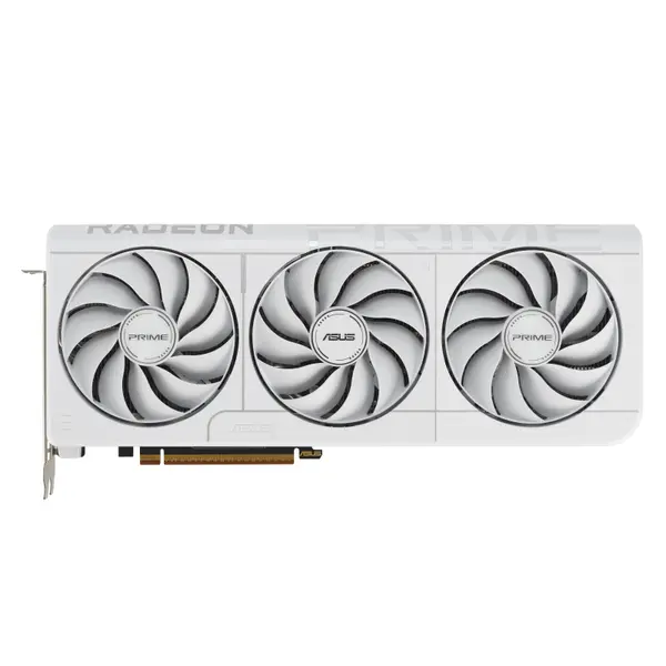 Видео карта ASUS PRIME RADEON RX 9070 XT White OC 16GB GDDR6 - ASUS-VC-PRIME-RX9070XT-WH