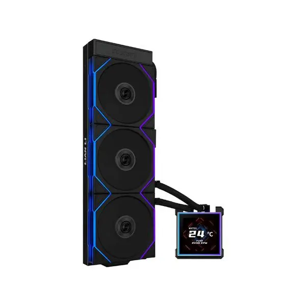 Lian Li водно охлаждане Water Cooling HydroShift II LCD-S 360TL (G89.GHS2LCDS36TB.00)