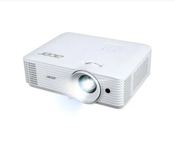 Acer Projector P1258i, DLP, XGA (1024x768), 4800 ANSI Lumens, 20000:1, 1.3x, 2x HDMI (1.4a), VGA, RCA - MR.JYF11.001