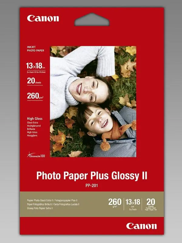 Canon Plus Glossy II PP-201, 13x18 cm, 20 sheets - 2311B018AA