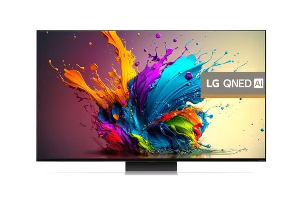 LG  65" 4K HDR Smart QNED TV MiniLED, 3840x2160, 120Hz, DVB-T2/C/S2, AI Alpha 8, HDR 10 PRO, webOS 24 - 65QNED91T3A