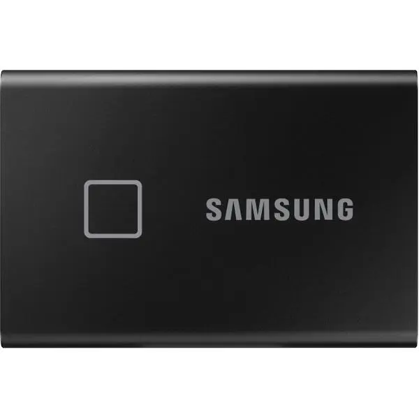 2TB Samsung Portable T7 Touch USB 3.2 Gen2 Schwarz retail -  (К)  - MU-PC2T0K/WW (8 дни доставкa)
