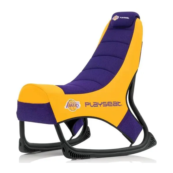 Геймърски стол Playseat NBA - LA Lakers, Жълт/Индиго - PLAYSEAT-NBA-LAKERS