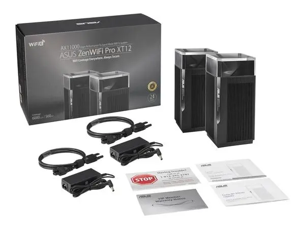 ASUS ZenWiFi Pro AX11000 XT12 2 pack - 90IG06U0-MO3A20