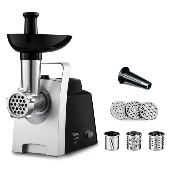 Месомелачка Tefal NE108831, до 1.7 кг/мин, функция обратен ход, 1400W, черна