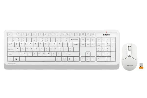 ## Комплект клавиатура и мишка A4TECH Fstyler FG1012 - безжична свобода и комфорт