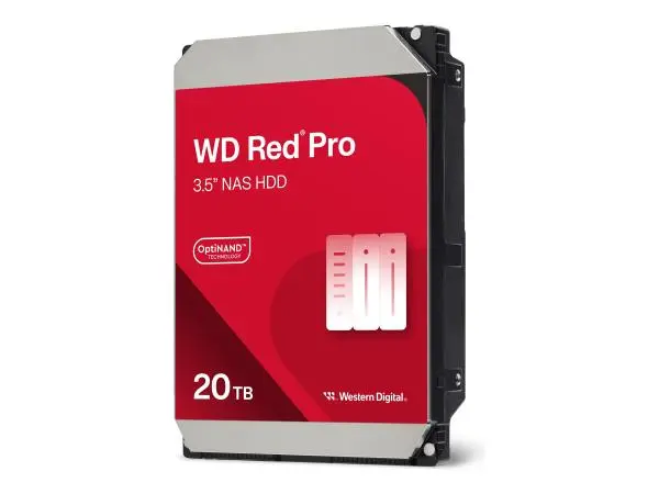 WD Red Pro 8,9cm (3,5") 20TB SATA3 7200 512MB WD201KFGX вътрешен -  (A)   - WD201KFGX (8 дни доставкa)