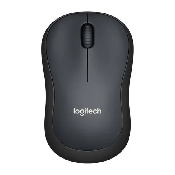 Мишка Logitech M220 Silent, оптична (1000dpi), безжична, USB, черна,  910-004878