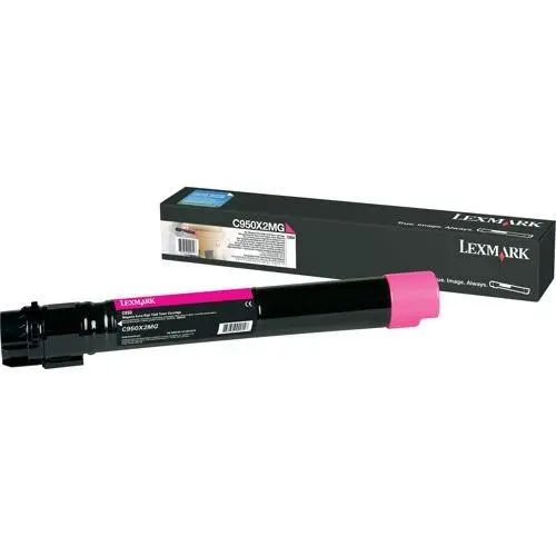 Lexmark C950X2MG C950 Magenta 22K Toner Cartridge - C950X2MG