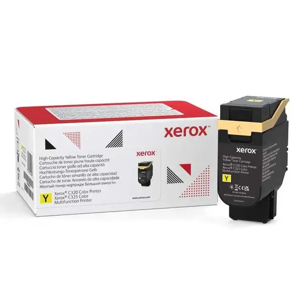 Xerox C320/C325 High-Capacity Yellow Toner Cartridge 5.5K - 006R04834