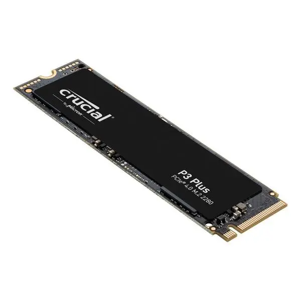 Памет SSD 500GB, Crucial P3 Plus, NVMe, M.2 (2280), скорост на четене 4700MB/s, скорост на запис до 1900 MB/s, CT500P3PSSD8