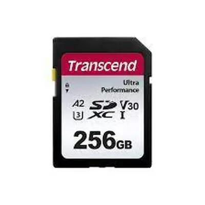 Transcend 256GB SD Card UHS-I U3 A2 Ultra Performance - TS256GSDC340S
