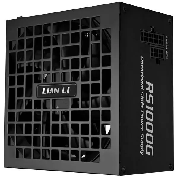 Захранване Lian Li RS 1000W 80+ Gold PCIe 5.1, ATX 3.1, RS Hub - Черно - G9P.RS1000G.BH00.EU
