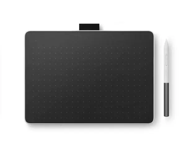 Графичен дисплей таблет Wacom One Pen tablet Medium, Bluetooth 5.1, Бял - WACOM-TAB-CTC6110WLW1B