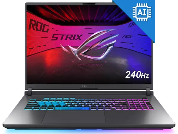 Лаптоп ASUS G815LM-S9025,  18",  Intel Core Ultra 9 Processor 275HX 2.7 GHz (36MB Cache, up to 5.4 GHz, 24 cores, 24 Threads) Intel AI Boost NPU up to 13TOPS, RAM 32GB, SSD 1TB