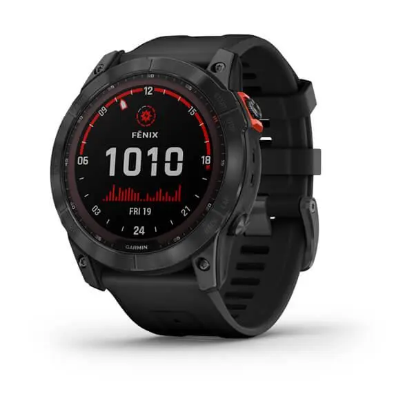 Garmin fenix 7X - fenix 7X Solar - Slate Gray с Black каишка - 010-02541-01