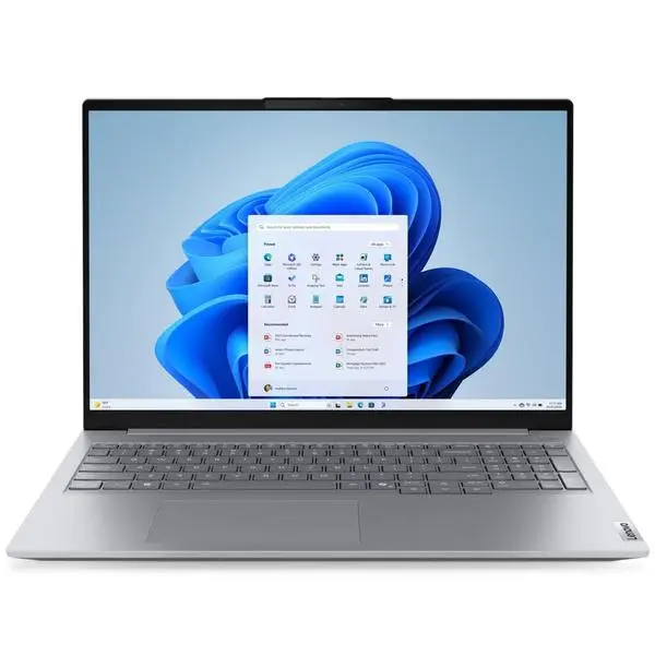 Лаптоп Lenovo ThinkBook 16 G9 IRL (21US000TBM), десетядрен Intel Core 7 240H 2.5/5.2GHz, 16"(40.64cm) WUXGA Display (Thunderbolt 4), 8GB DDR5, 512GB SSD NVMe, 1x USB 3.2 Gen 2 USB-C, Free DOS