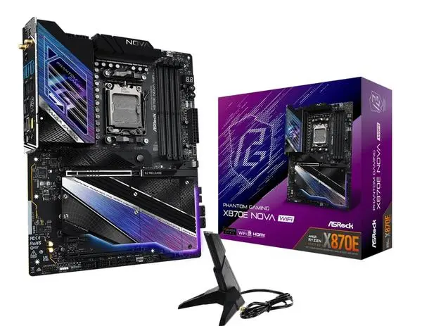 Asrock X870E Phantom Gaming Nova Wi-Fi - 90-MXBPX0-A0UAYZ