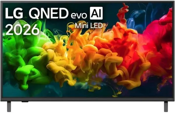 LG  43" 4K QNED MiniLED Smart TV, 3840x2160, DVB-T2/C/S2, Alpha 7 AI Processor, HDR10/HLG, webOS 26 ThinQ - 43QNED81B3C
