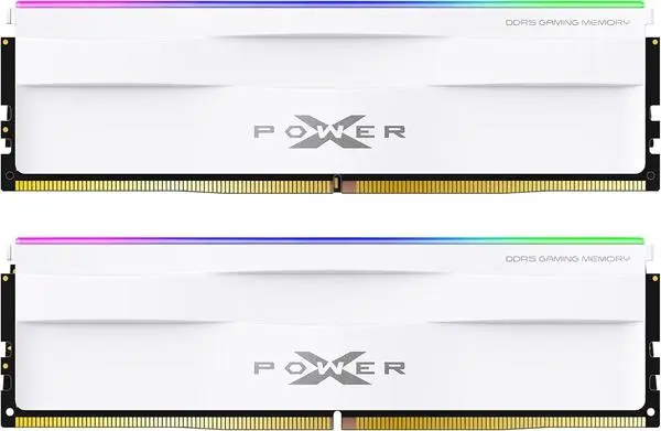 Silicon Power XPOWER Zenith RGB White 32GB(2x16GB) UDIMM DDR5 6000MHz CL30 -  SP032GXLWU60AFDH