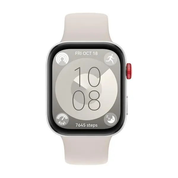 Huawei Watch Fit 3 Moon white, Solo-B09S, 1.82" AMOLED, 480x408, SPO2, BT5.0, 5ATM, 400mAh - 6942103119835