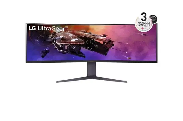 ## LG 45GR75DC-B: Извитият 44,5-инчов ултраширок геймърски монитор, който ще ви отведе на следващото ниво