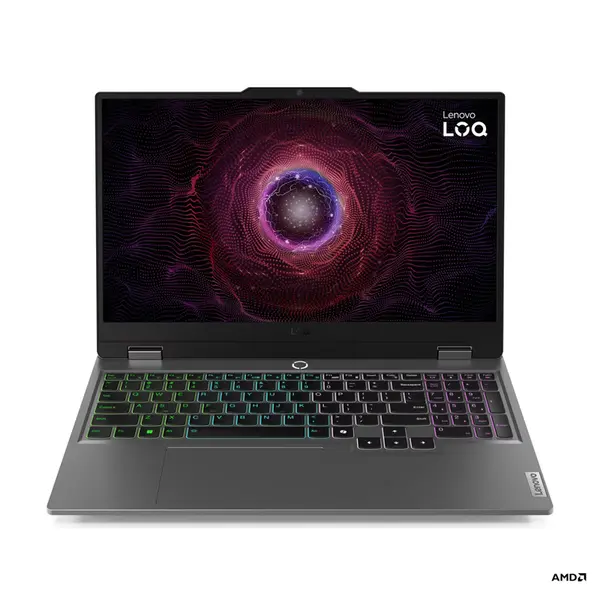 Лаптоп LENOVO LOQ 15AHP9 / 83DX004VBM,  15.6",  AMD Ryzen 5 8645HS (6C / 12T, 4.3 / 5.0GHz, 6MB L2 / 16MB L3), RAM 16GB, SSD 512GB