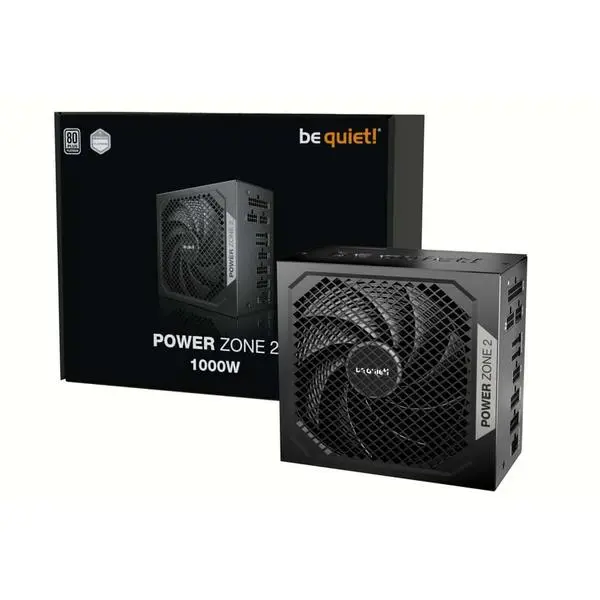 Захранване be quiet! POWER ZONE 2, 1000W, 80 Plus Platinum, 140mm вентилатор