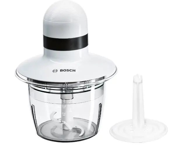 Bosch MMR08A1, Chopper, 400 W, White - MMR08A1