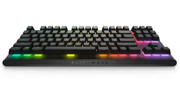 Преглед на игрална клавиатура Dell Alienware Tenkeyless AW420K