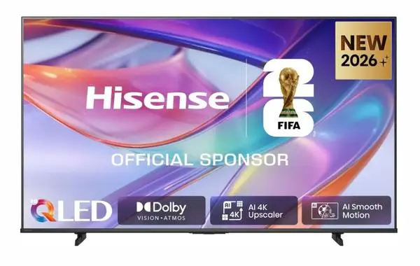 Hisense 75" E7S, 4K Ultra HD 3840x2160, QLED, Quantum Dot, HDR 10+, HLG, Dolby Vision, DTS Virtual X - 75E7S