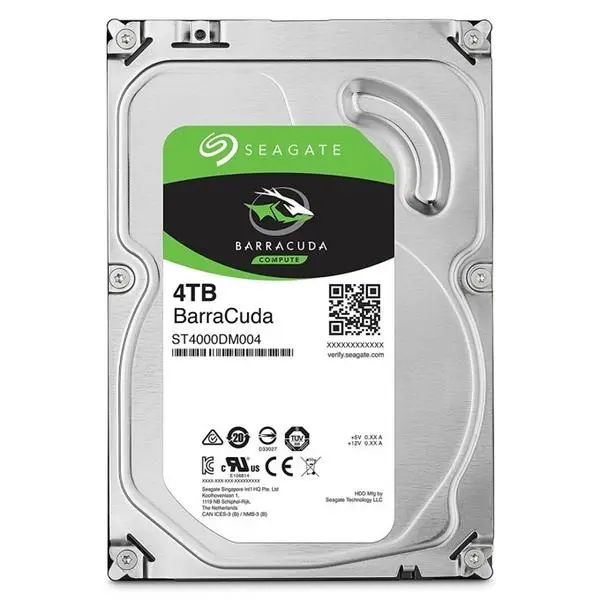 SEAGATE HDD Desktop Barracuda Guardian (3.5"/4TB/SATA 6Gb/s/rpm 5400,256MB кеш) - ST4000DM004