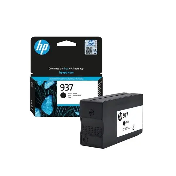 HP 937 Black Original Ink Cartridge - 4S6W5NE