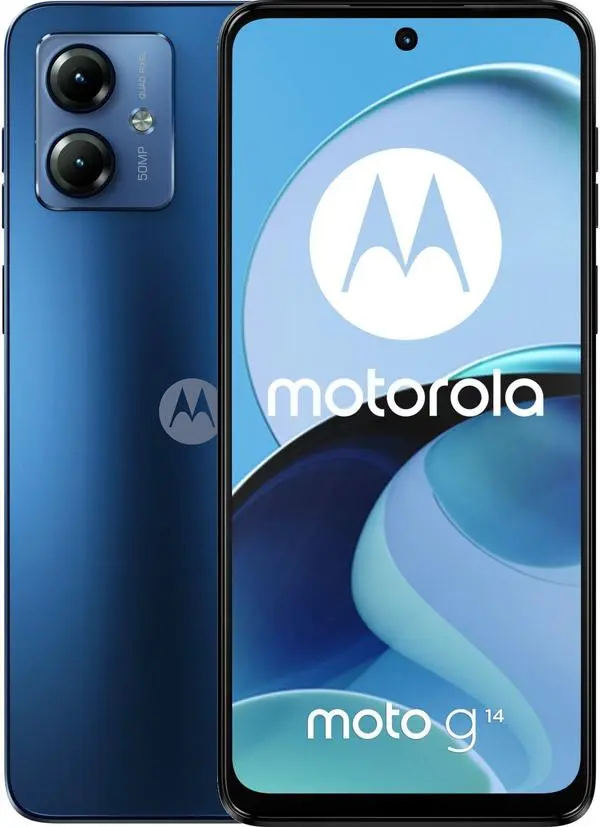 Motorola - Moto G14, 6.5'', 8GB/256GB, Sky Blue, PAYF0043RO