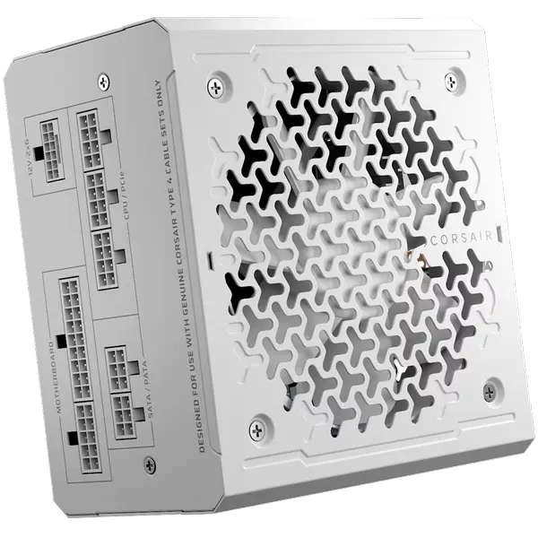 Захранване Corsair RMe White Series, RM850e White, 850 Watt, Cybenetics Gold Certified - CP-9020293-EU