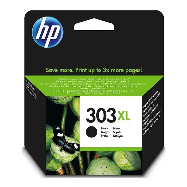 HP 303XL High Yield Black Original Ink Cartridge - T6N04AE